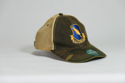 504th Parachute Infantry Regiment (PIR) DUI, 82nd Airborne Division Patch Embroidered Old Faithful Trucker Cap