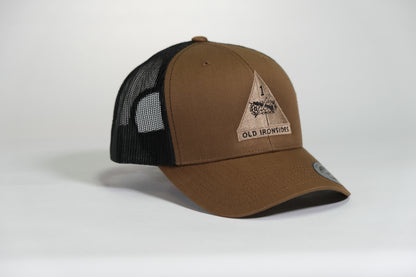 1st Armored Division Patch Embroidered Coyote Retro Trucker Cap