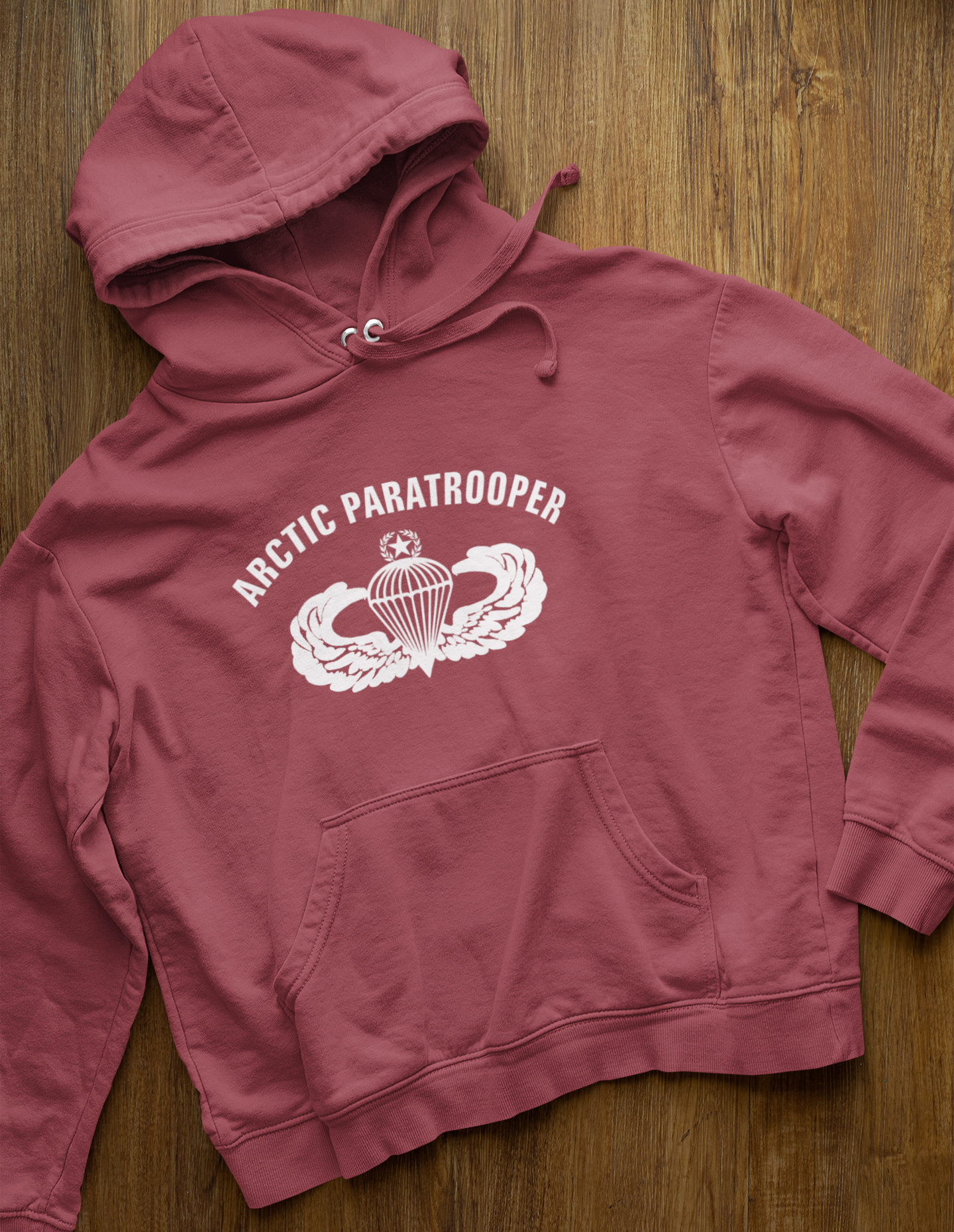 Arctic Paratrooper Airborne Hooded Sweatshirt - Artic Warfare Army Hoodie - Veteran Hoodie | FVBV Apparel