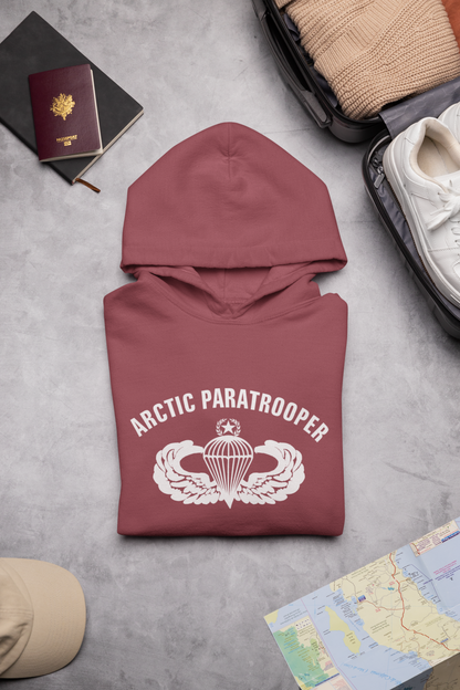 Arctic Paratrooper Airborne Hooded Sweatshirt - Artic Warfare Army Hoodie - Veteran Hoodie | FVBV Apparel