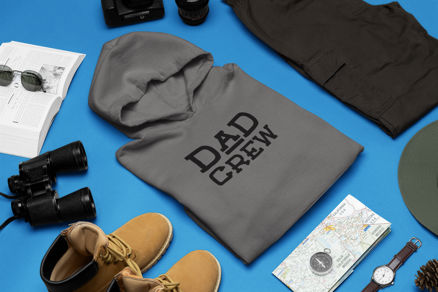 Dad Crew Hoodie - The Perfect Hoodie for Cool Dads