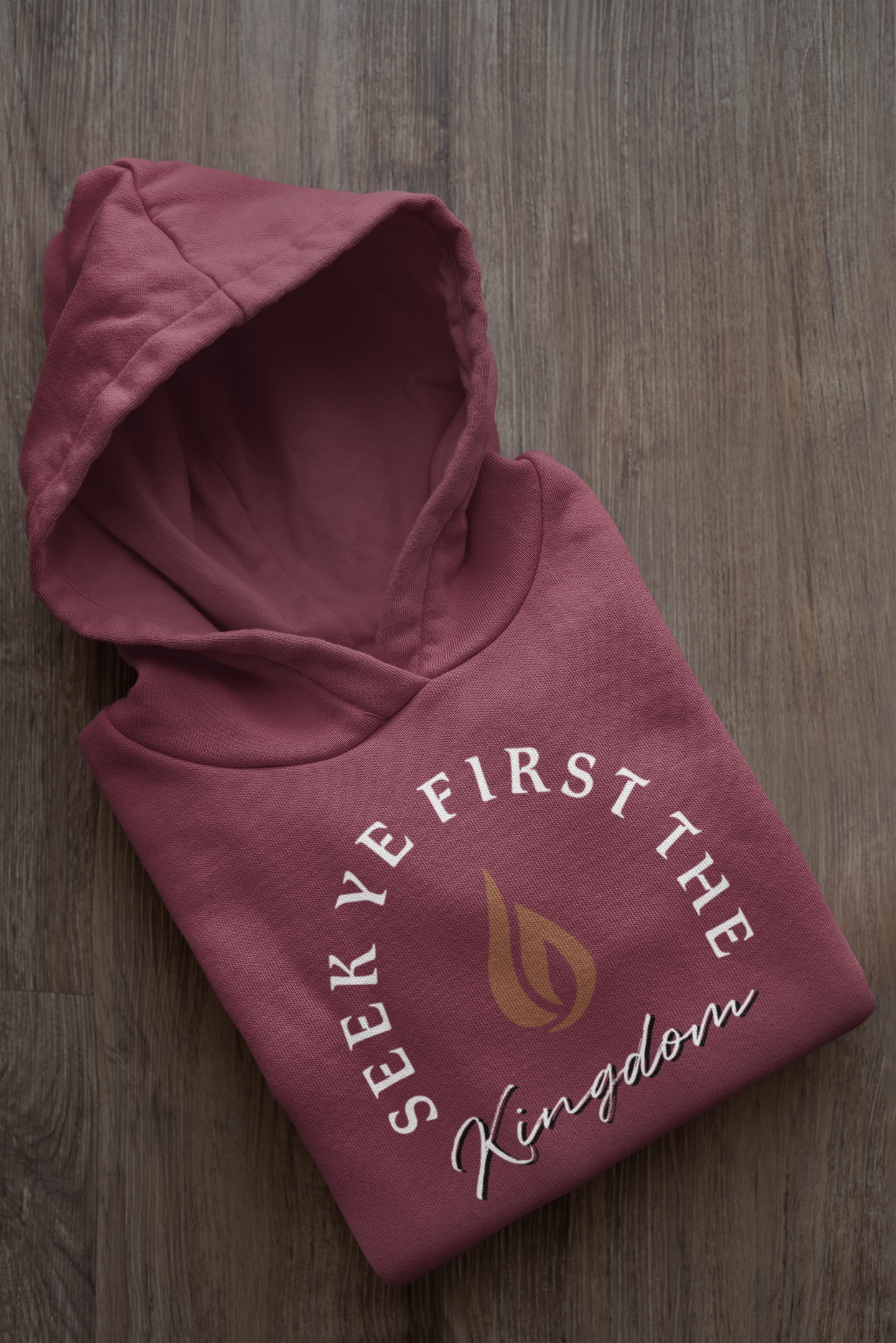 Seek Ye First Hooded Sweatshirt | Christian Hoodie | Ministry Apparel