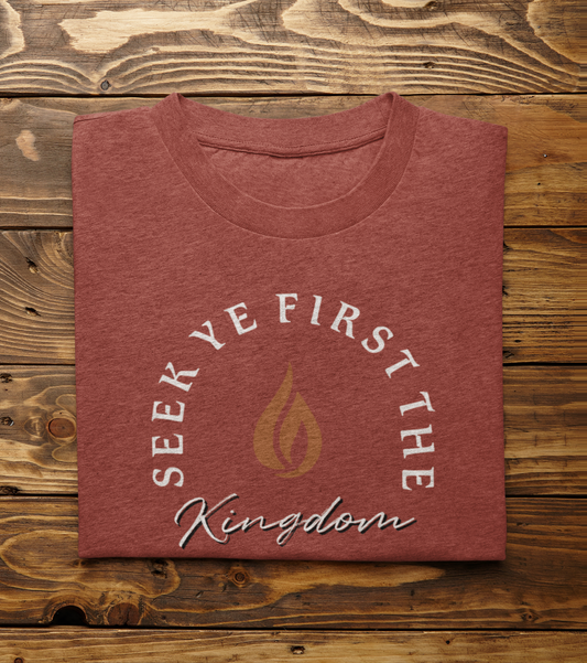 Seek Ye First T-Shirt | Christian Tee | Ministry Apparel