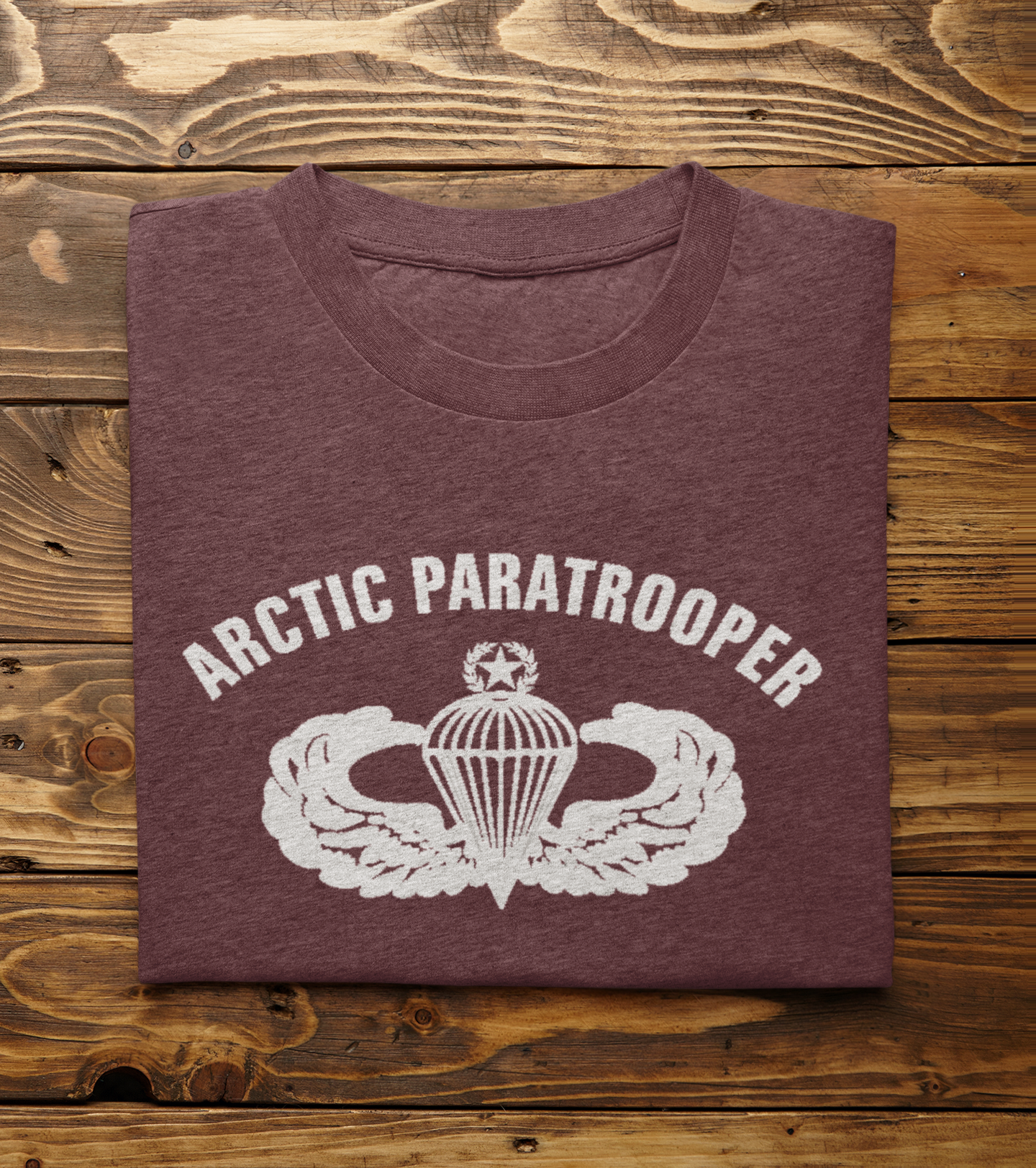 Arctic Paratrooper Airborne T-Shirt - Artic Warfare Army Tee - Veteran Shirt | Army PT Shirts