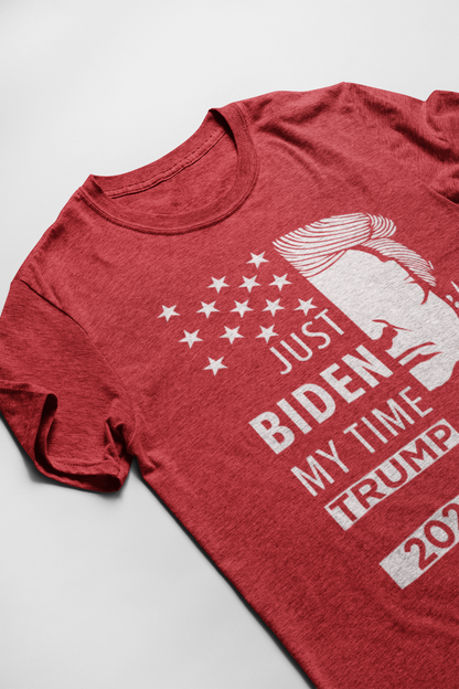 Biden My Time | Trump for President 2024 T-Shirt | Political Politics |  Presidential Race 2024 | FVBV Apparel