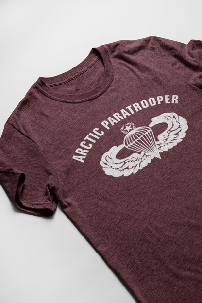 Arctic Paratrooper Airborne T-Shirt - Artic Warfare Army Tee - Veteran Shirt | Army PT Shirts