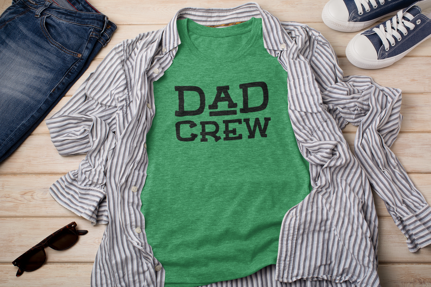 Dad Crew T-Shirt - The Perfect Shirt for Cool Dads