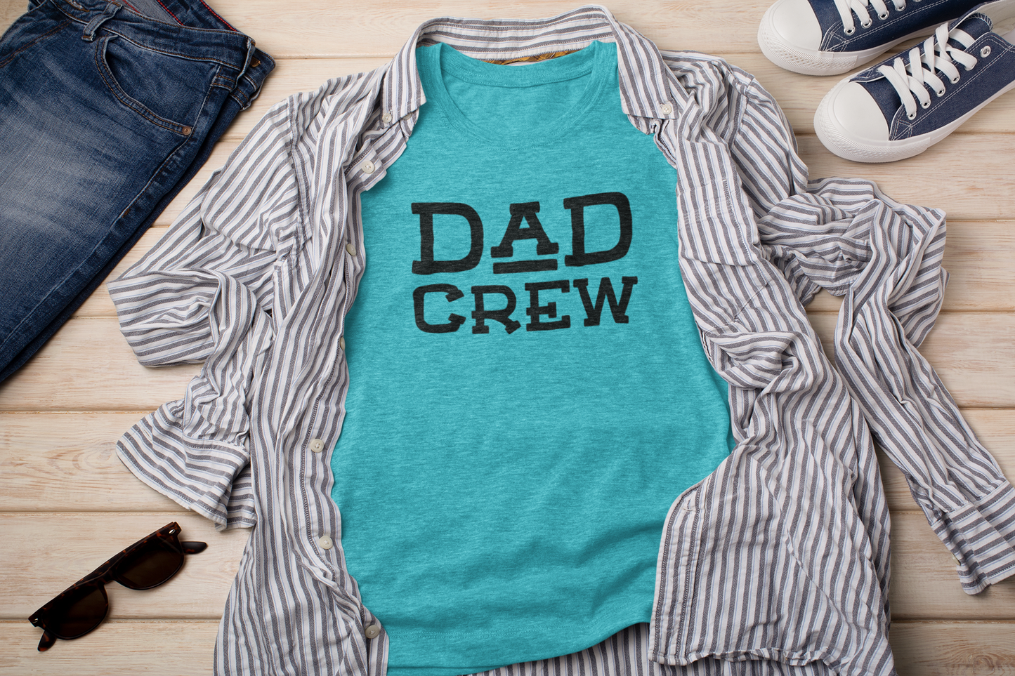 Dad Crew T-Shirt - The Perfect Shirt for Cool Dads