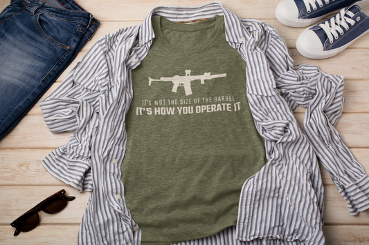 Size of the Barrel T-Shirt | 2A Supporter | FVBV Apparel