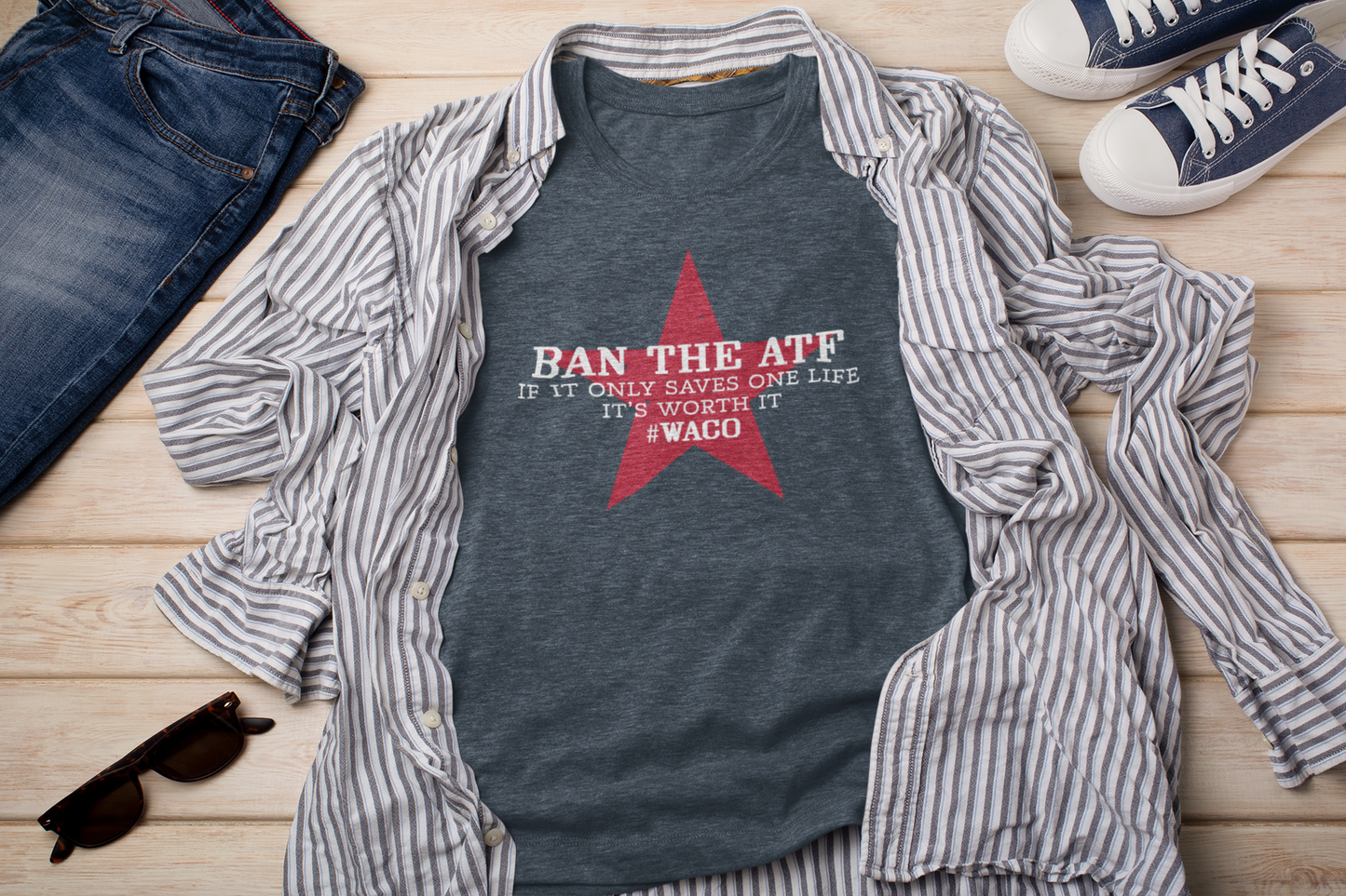 Ban The ATF T-Shirt | 2A Supporter | FVBV Apparel