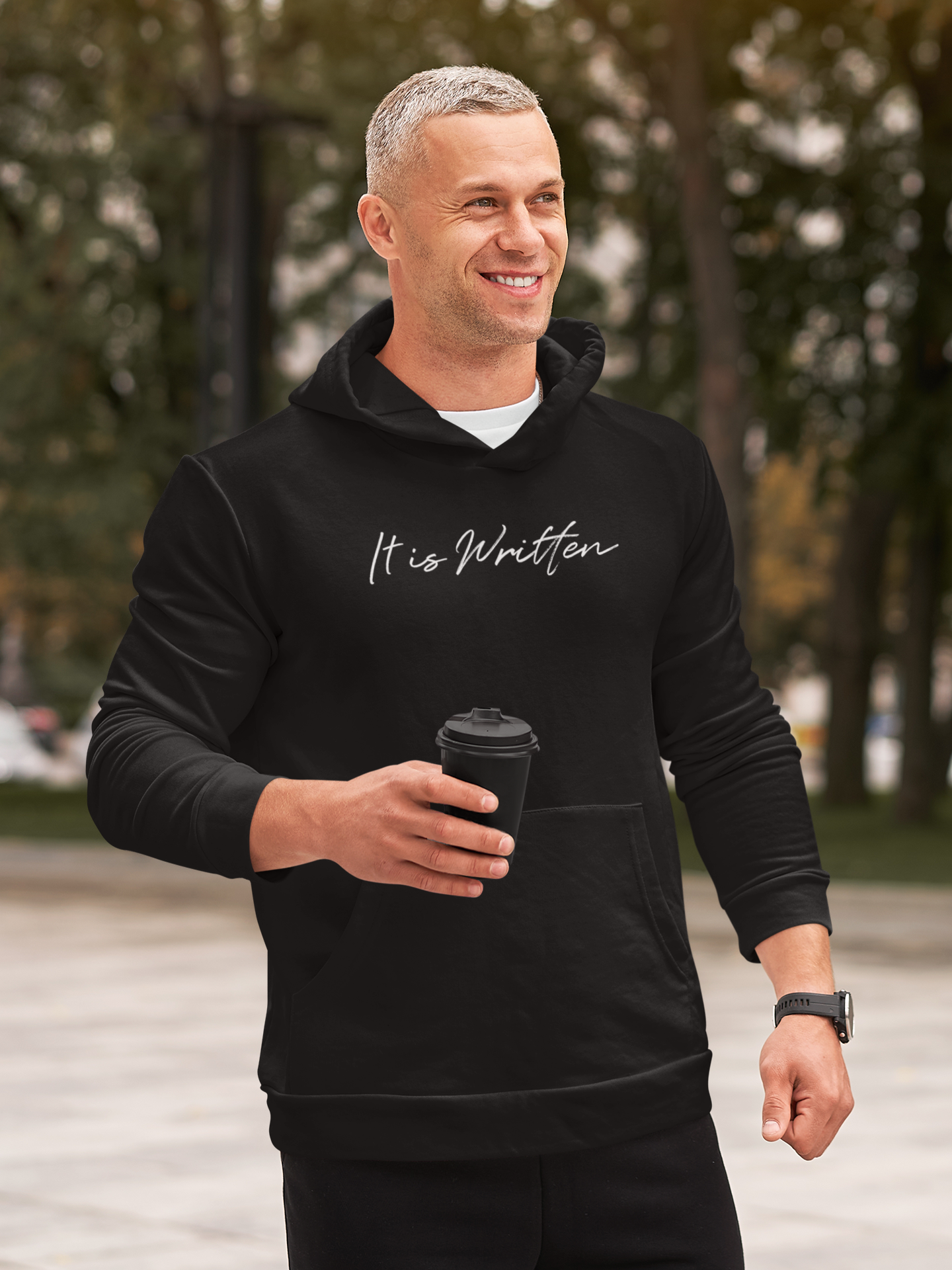 It Is Written Hooded Sweatshirt | Christian Hoodie | Ministry Apparel