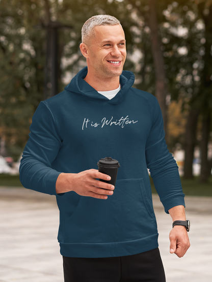 It Is Written Hooded Sweatshirt | Christian Hoodie | Ministry Apparel