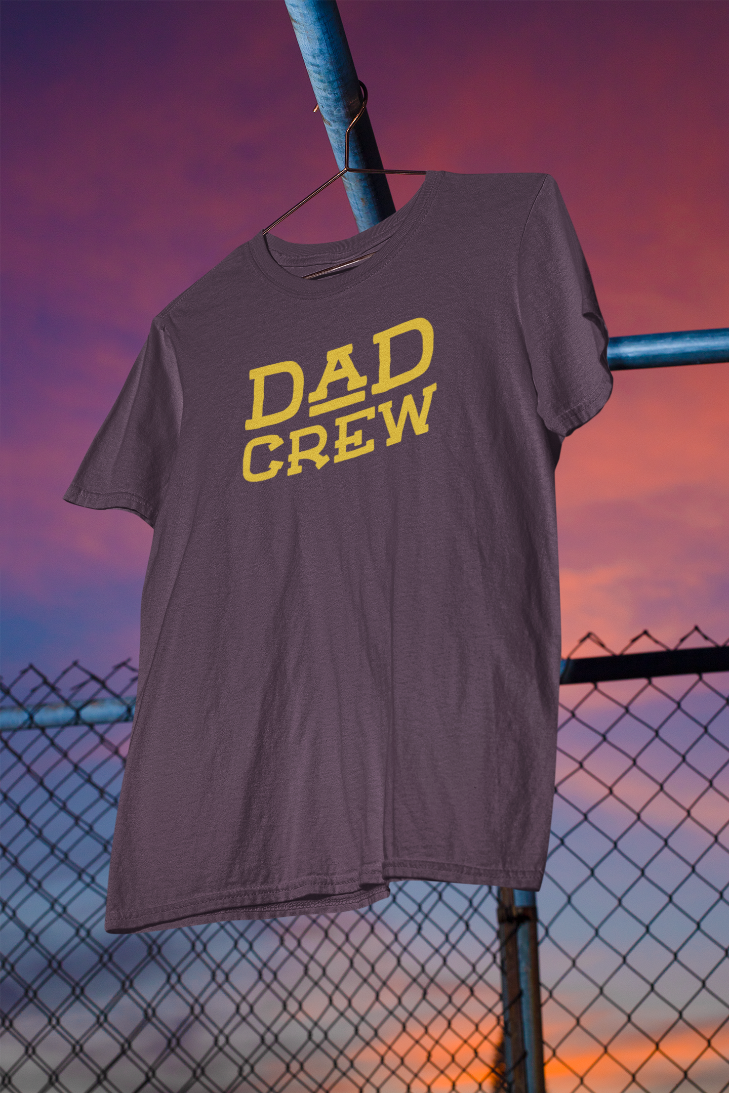 Dad Crew T-Shirt San Diego Baseball Edition- The Perfect Shirt for Cool Dads