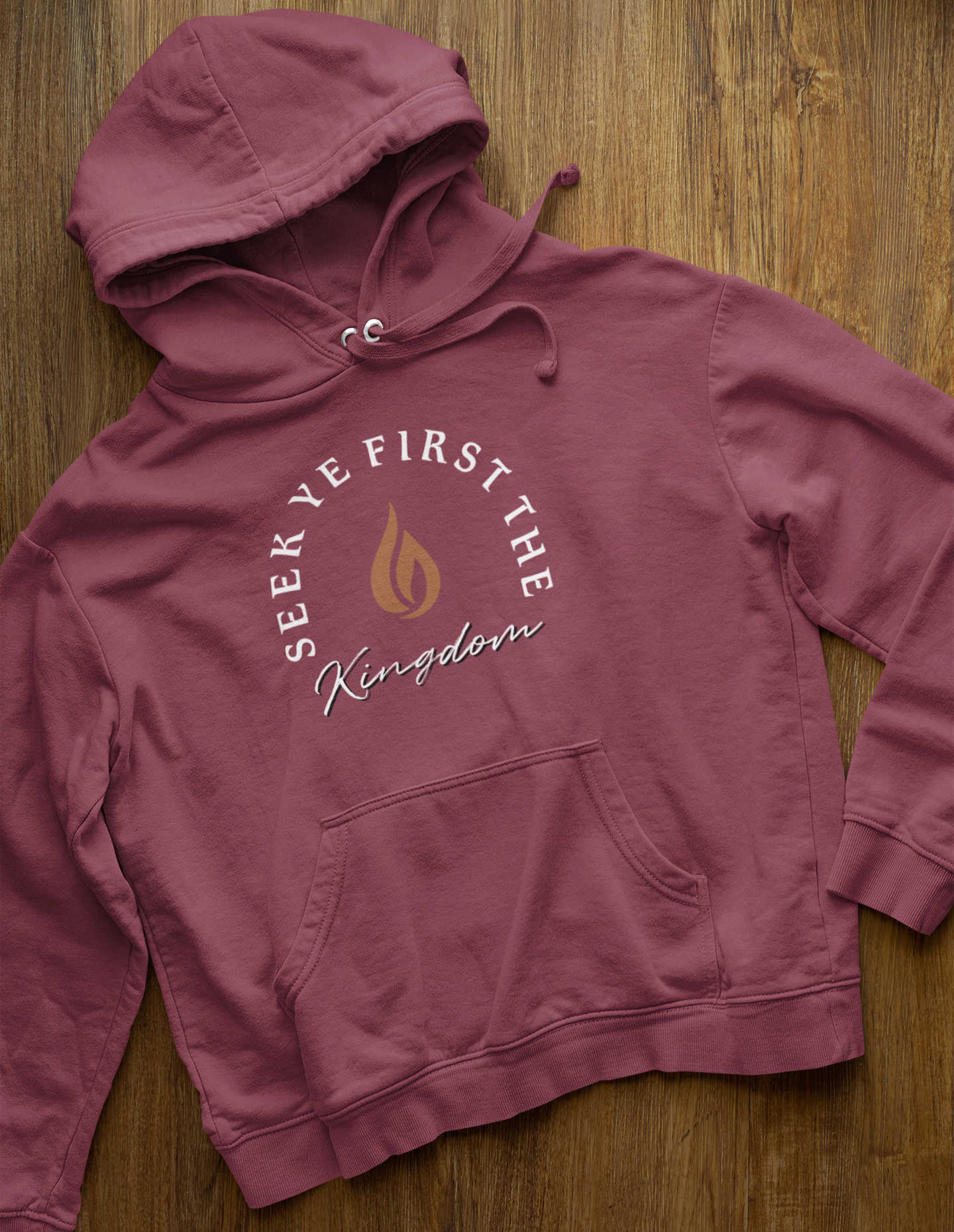 Seek Ye First Hooded Sweatshirt | Christian Hoodie | Ministry Apparel