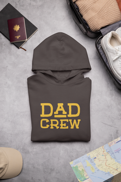 Dad Crew Hoodie San Diego Baseball Edition- The Perfect Hoodie for Cool Dads