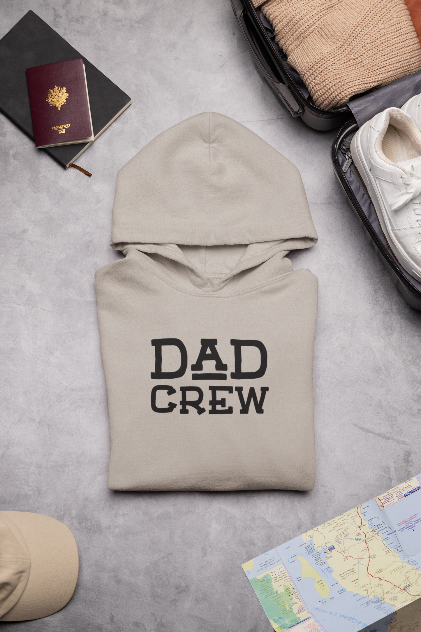 Dad Crew Hoodie - The Perfect Hoodie for Cool Dads